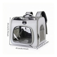Cat Carrier Backpack Breathable Cat Backpack Carrier Portable Handsunrestricted for Travel, Vet Visits