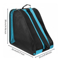 Inline Skate Backpack Lightweight Design Roller Skate Backpack Breathable Mesh Panels Gear Storage for Skaters
