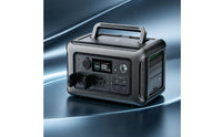 Portable Power Station Rechargeable Portable Power Station with Alternating Current Outlets 600W Solar Generator for RV Owners, Camping, Emergencies