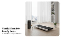 Foldable Treadmill Space Saving Portable Electric Treadmill Silent Home Running Machine for Apartment, Office