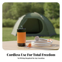 USB Charging Cable Portable Electric Shower PVC Hose Rechargeable Shower Pump Ribbed Design