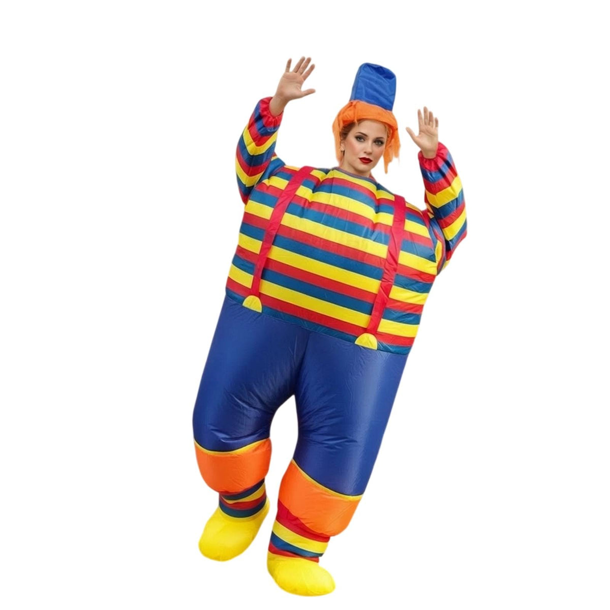 Inflate Inflatable Costume Funny Full-Body Suit Oversized Fancy Dress Adult for Adults, Halloween, Cosplay, Parties
