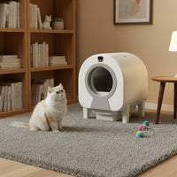 APP Distance Control Automatic Feline Litter Box Large Capacity Smart Feline Litter Box for Indoor