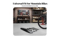 2 Pieces 26-29 Inch Bike Mudguard Widened Design Mountain Bike Mudguard Retractable Cycle Mudguard Long-Lasting Cycling