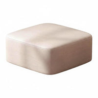 Durable Wood Legs Upholstered Low Stool Multi-Functional Footrest Comfortable Seating Small Seat multipurpose Use for Children, Families, Makeup lovers