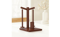 Yarn Swift Wooden Yarn Holder with Spindle Supports Knitting Tool Tabletop Sturdy for Knitters, Crochet, Craft Room