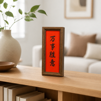 Wooden Photo Frame Family Photo Desktop & Wall Mountable With Protective Cover Magnetic Photo Frame