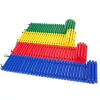 Rollable 4-Channel Balance Path Compact Storage Sensory Balance Walkway for Stepping Practice