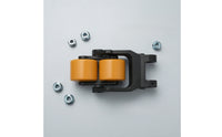Forklift Wheel Frame Sturdy Metal Components Compact for Maintenance Technicians, Warehouse Managers
