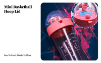 Fun to Play Basketball Game Water Bottle Large Capacity Game Cup Food Grade Material for Students, Toddlers, Sports, School, Travel
