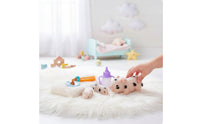Pig Feeding Playset Pretend Play Pig Toy Set Themed Accessories Mini Piglet Figures