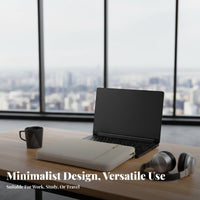 Air-Filled Padding Interior Shockproof Laptop Sleeve Full-Coverage Protection Laptop Inner Bag Soft Fleece Lining for Gamers, Office Workers