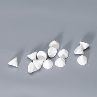 Prevents Glaze Sticking Cone Stilt High-Temperature Resistant Refractory Kiln Stilt Reusable Refractory Support Nail Long-Lasting Construction
