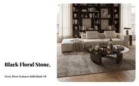 Italian design Round Stsingle-Top Table Minimalist Design Round Drum Coffee Table Luxury Aesthetic Living Room Furnishing Floating Effect for Interior Designers, Apartment Dwellers, Hotel Lobby, Lounge, Reception Area, Studio