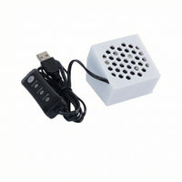 Compact Aquarium Cooling Fan Quiet Aquatic Tank Cooling Fan Adjustable Powerful