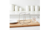Stainless Steel Pot Rack Rustproof Pizza Pan Riser Wok Support Easy to Clean Wok Support Holder Versatile