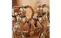 Warrior Figurine Antique-Style Tabletop Ornament Tabletop Sculpture with Base Detailed Statue Classic for Collectors, Home Decor