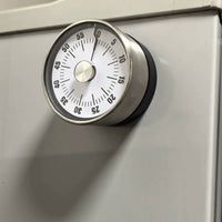 Visual Countdown Timer Wind-up Alarm Clock Mechanical Timer Magnetic Kitchen Timer Stainless Steel Housing Battery-free Design Suitable for Children Busy Adults Baking Meal Preparation