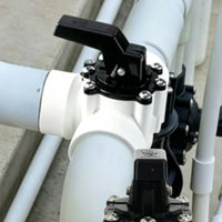 Pool Triple-Port Diverter Threaded Pool Diverter High-Movement Water Circulation