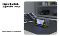 HD Color Screen DC-DC Buck-Increase Converter Stable Output Step up down Power Module High Conversion Performance Adjustable Power Supply Module Multiple Protections for Electronics Hobbyists, DIY Enthusiasts, Students, LED Driving, Circuit Testing
