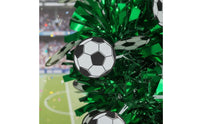 Championship Soccer Event Party Wreath Festive Decoration Football Theme Garland Easy to Hang for Kids