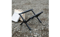 Folding Ice Chest Rack Lightweight Folding Ice Chest Stand Non-Slip Wood Grain Camping for Beach