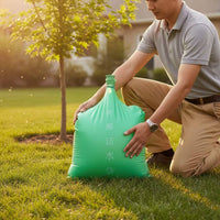 Tree Watering Bag with Tube Surrounding Tree Watering Bag Easy to Install Adjustable for Gardeners, Garden, Yard