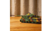 1/72 Scale Tank Model Movable Turret Historical Armored Vehicle Model Realistic Collectible Decor for Collectors