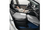 Car Seat Mattress Pad Foldable Car Mattress with Zipper Breathable for Travelers, Road Trips