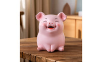 Piggy Bank Pig-Shaped Change Bank Cartoon Saving Saving Box for Desk