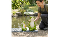 2 Pieces Frog Ornament Resin Frog Figurine Home Decoration Painted Gift