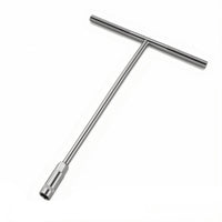 T-Handle Socket Wrench Heavy-Duty Deep Socket Wrench Tool Non-Slip Manual for Mechanics, Automotive Repair