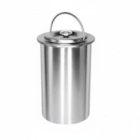 Multifunctional Meat Cooker with Thermometer Easy to Clean Cylindrical Meat Steaming Pot Kitchenware for Kitchen