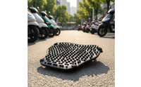Silicone Seat Pad 3D Massage Motorcycle Seat Pad Motorcycle Saddle Cushion Shock-Absorbing Breathable for Motorcyclists