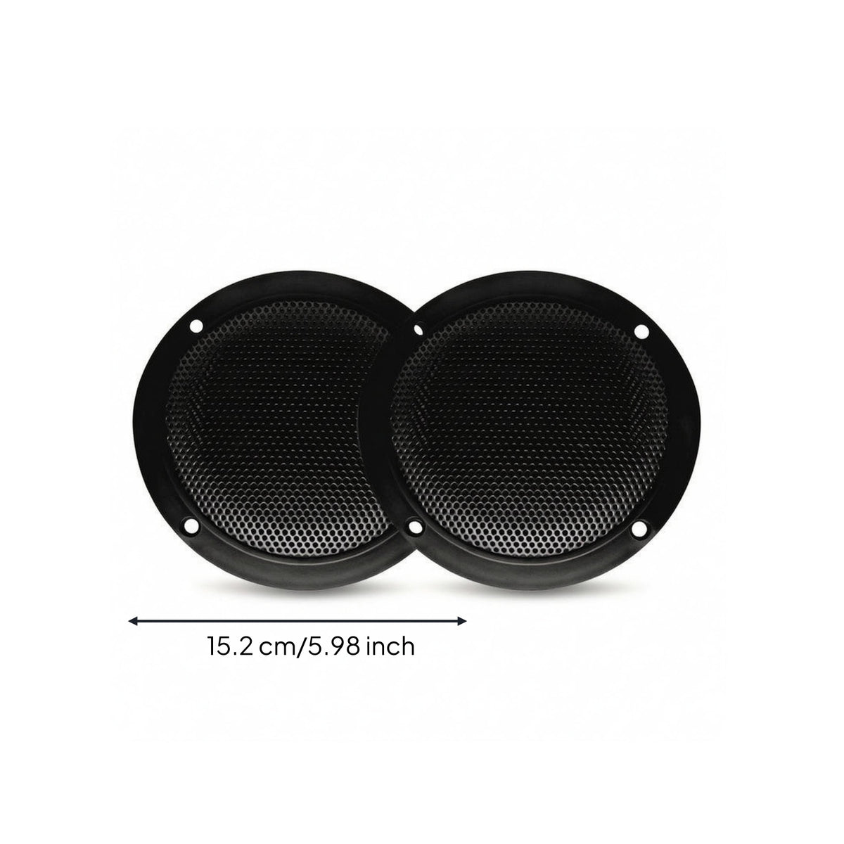 Waterproof Marine Speaker Perforated Grille Round Marine Speaker   Sound System
