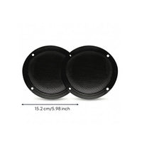 Waterproof Marine Speaker Perforated Grille Round Marine Speaker   Sound System