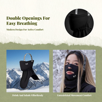 Balaclava neck gaiter for winter outdoor protection