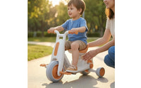 Three-Wheeled Tricycle Kids Trike Molded Body Young Child Trike Footrests