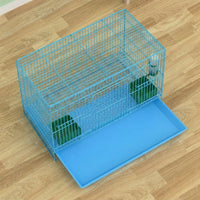 Small Bird Cage with Dense Wire Spacing, Pet Bird Enclosure and Indoor Bird Cage with Roof, Small Indoor Enclosure without Wheels