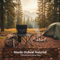 Foldable Travel Seat space-saving Lightweight Cross-Legged Chair Easy to Carry Folding Stool Long-lasting for fishers, Outdoor aficionados, Fishing, Hiking, Queuing, Sporting Events