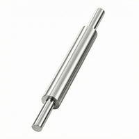 Stainless Steel Rolling Roller Polished Pastry Rolling Roller Pastry Roller Easy to Clean Cooking Gear Even Surface