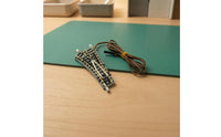 Dark Gray Roadbed N-Scale Curved Turnout Metal Rails Mini Curved Turnout Track Compact N Scale Track Realistic Detail for Layout Use