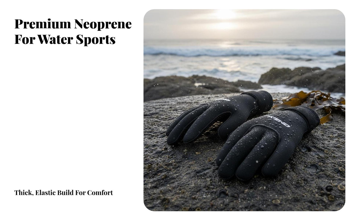 3mm Diving Gloves Flexible Diving Gloves Wear-Resistant Long-Lasting for Snorkelers, Winter Swimming, Snorkeling