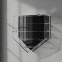 Baseball Display Case Transparent Memorabilia Storage for Sports Collection