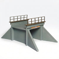HO-Scale Railway Culvert 1:87 Model Underpass Molded Scenery Model Kit Miniature for Modelers, Hobbyists, Dioramas
