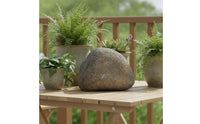Artificial Landscape Rock Looking Faux Covered Stone Realistic Ornament for Gardeners