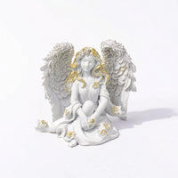 Fairy Figurine Intricate Angel Figurine Artisanal for Garden, Fantasy Lovers