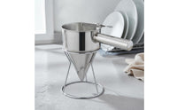 Takoyaki Batter Dispenser Controlled Pouring Stainless Steel Batter Funnel Easy to Clean Cooking Tool for Restaurant, Commercial Kitchen