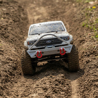 Front with Winch Mount Shackles Upgrade Front with Tow Hooks Scale for Trail Driving