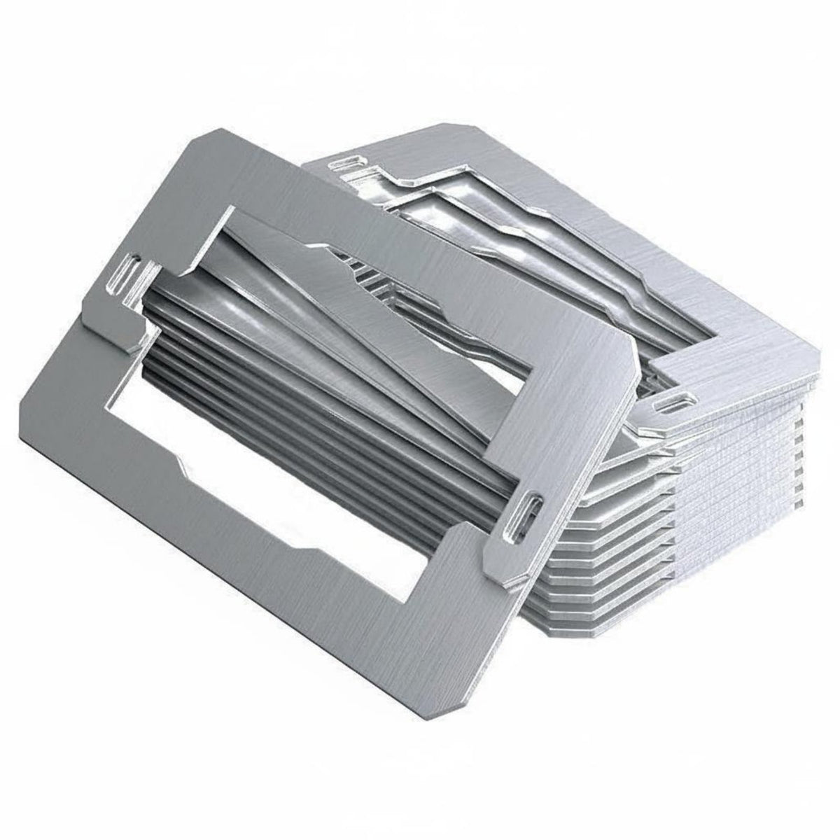 10 Pieces Easy Installation Stainless Steel Outlet Shim Provides Stable Support Outlet Spacer Shim Rust Resistant for Electricians, Handymen